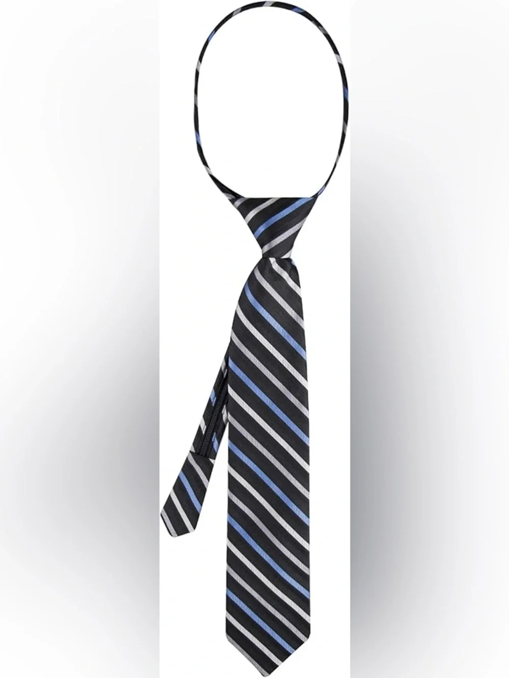Calvin Klein Boys' Gemstone Stripe Zip Tie Polyester